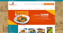 Desktop Screenshot of frozenspa.com.br